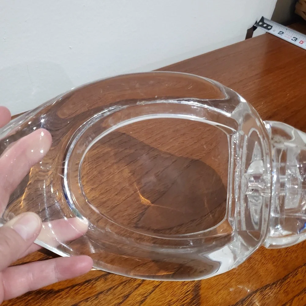Lucite Acrylic‎ Swan Towel Holder Clear Mid-Century Modern Bath Kitchen Vintage
